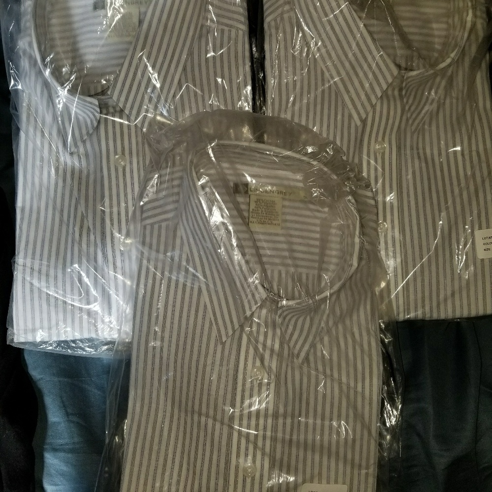 Lot of 3 Professional button front tops